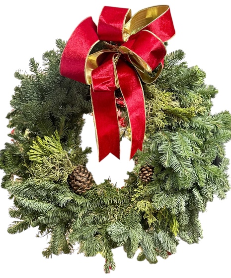 Traditional Evergreen Wreath